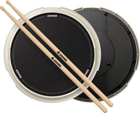 Amazon Drum Practice Pad Donner Drummer Practice Pad Quiet Drum