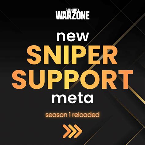 Best Sniper Support Loadouts In Warzone Season Reloaded Warzone Loadout