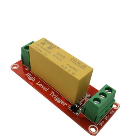 Channel Solid State Relay Module V V V High Level Trigger Dc