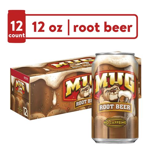 MUG Root Beer Soda Pop 12 Fl Oz 12 Pack Cans Walmart