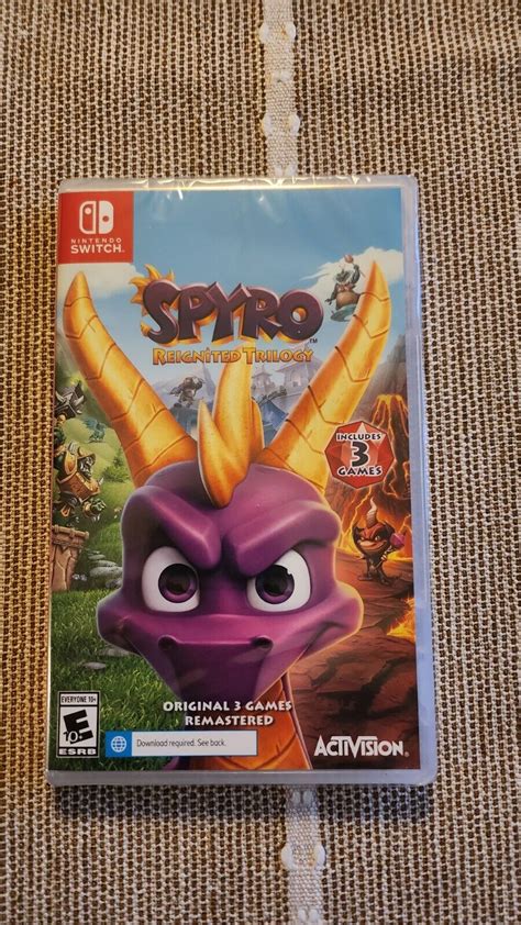 Spyro Reignited Trilogy Nintendo Switch Brand New 47875884052 Ebay