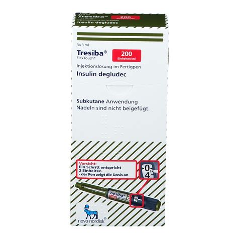 Tresiba Flextouch I E Ml X Ml Mit Dem E Rezept Kaufen Shop