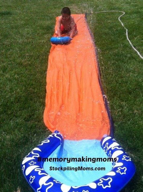 Water Fun In Your Own Backyard Summer Water Fun Water Fun Summer Fun