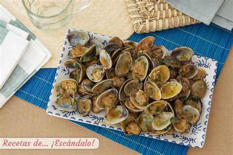 Receta Almejas A La Marinera Receta Gallega De La Abuela Mis