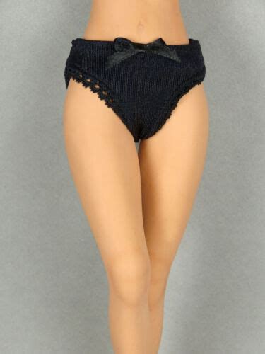 16 Tbleague Phicen Hot Toys Kumik Nt Female Black Bottom Lace Panty Bow Ebay