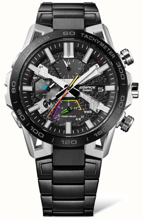 Casio Edifice Bluetooth Solar Chronograph Watch Eqb Dc Aer