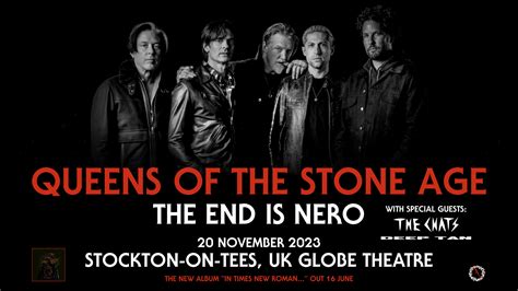 Queens Of The Stone Age Official Box Office Stockton Globe