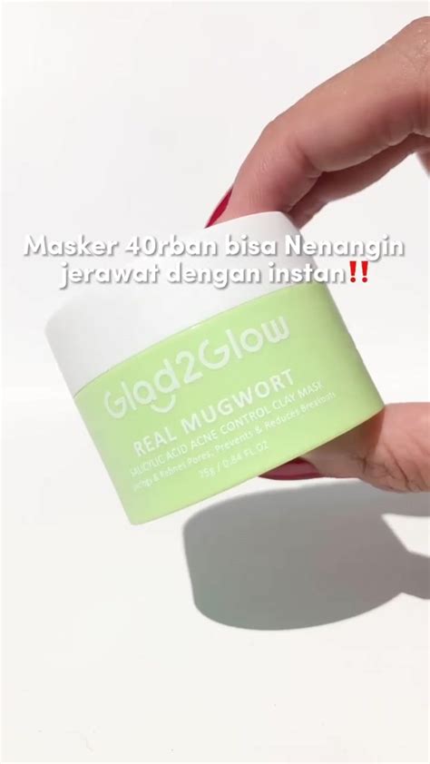 Jual Glad Glow G G Mask Stick Real Mugwort Salicylic Acid Acne