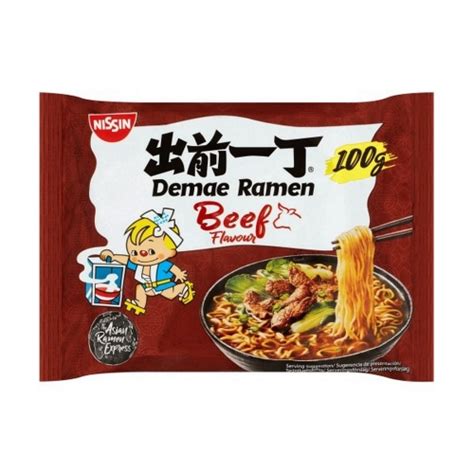 Suppe Nudel Demae Ramen Rind 100g NISSIN Ungarn