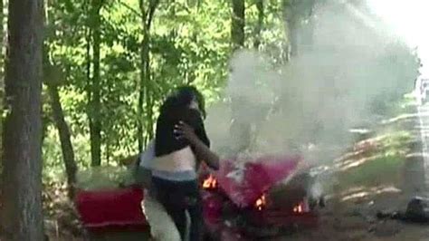 Cameraman Who Saved Pregnant Woman From Burning Car Says People Come