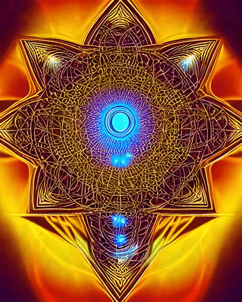 Divine Sacred Geometry Digitale Grafische Metatron Matrix Fibonacci