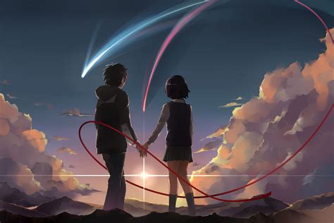 Your Name Wallpaper Collection 3000x2000 Pemandangan Anime Latar Belakang Pemandangan