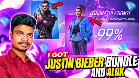 Free Fire X Justin Bieber Indigo Bundle Free New Bug New Mystery