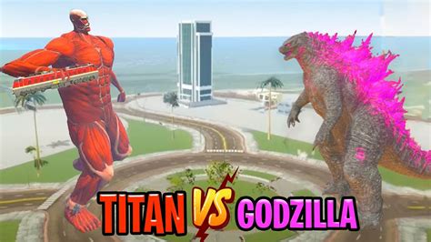 GODZILLA Vs EPIC TITAN In INDIAN BIKE DRIVING 3D YouTube