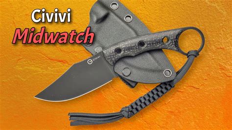 New Civivi Fixed Blade Midwatch Ring Knife Youtube