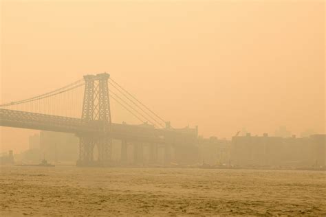 Fotos de Nueva York cubierta de humo por los incendios de Canadá Imágenes