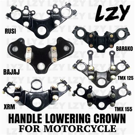 Lzy Lowering Handle Bar Butterfly Crown Motorcycle Tmx Rusi Xrm