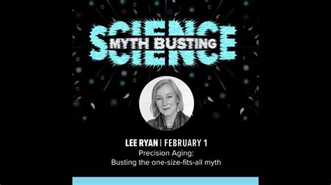 Myth Busting Science Lecture Series Lee Ryan Busting The One Size