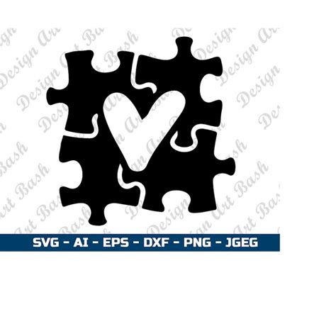 Autism Heart Svg Png | Autism Awarness Svg | Autism Puzzle S - Inspire ...