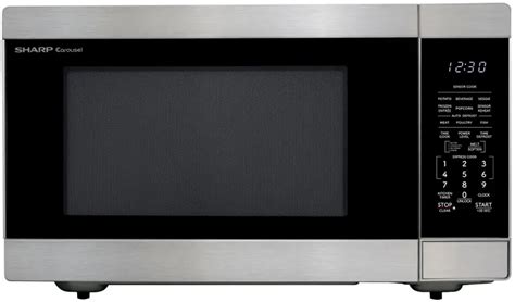 Sharp 22 Cu Ft 1200w Microwave With Inverter Cooking Stainless