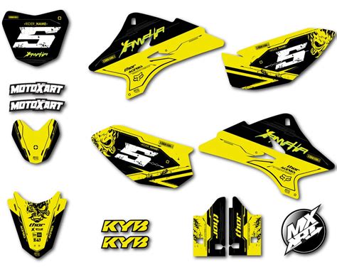 Yamaha Ttr Sticker Kit All Years City Style Ttr Graphics Decals