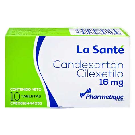 Medicina Candesartan Mg X Tab La Sante Sihay