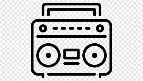 Iconos de computadora boombox radio electrónica texto png PNGEgg