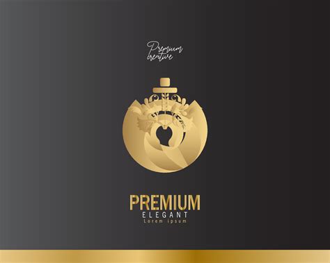 Luxury Perfume Logo Design Template 12704472 Vector Art At Vecteezy