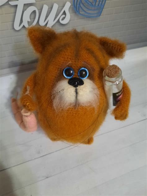 Кот Василий | Вязаные игрушки, Кот, Игрушки