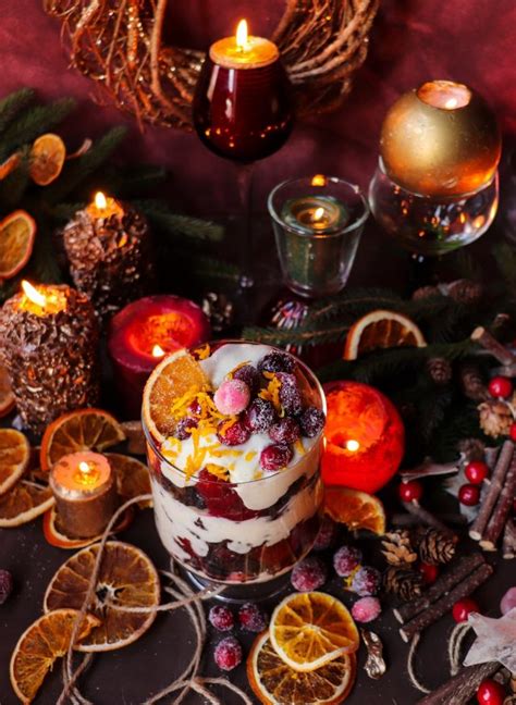 Chocolate Cranberry Orange Trifle Christmas Trifle With Brownies