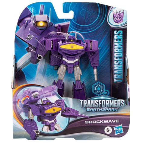 Transformers Earthspark Warrior Class Shockwave