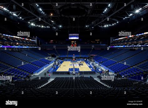 17012013 London England The Purpose Built Basketball Court At The