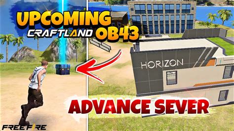 New Item In Craftland Freefire Ob Advance Server Youtube