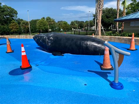 A Portion Of James F Holland Memorial Park Splash Pad Will Be Closed