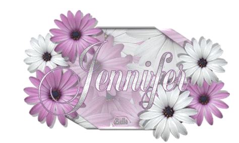 Jennifer In Glitter Text