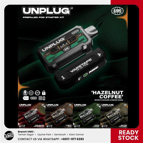 Vapetape Unplug 12k Puffs Starter Kit Vape Vmo