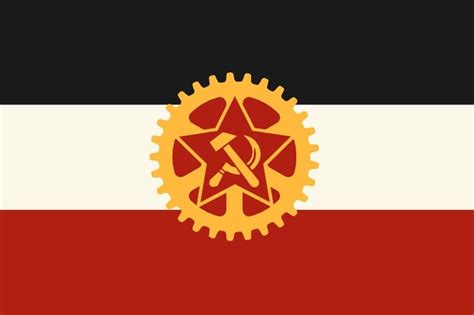 Alt Communist German Flag Design Rvexillology