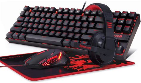 Redragon K Bb Mechanical Gaming Keyboard And Mouse Combo Large