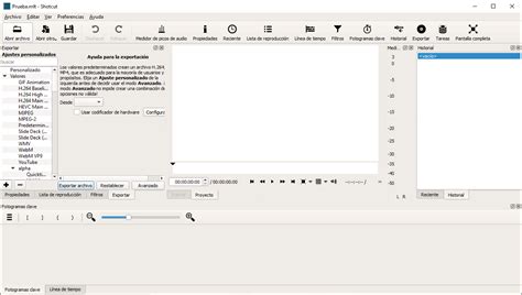 shotcut editor de video open source » LA MINA DEL SOFTWARE