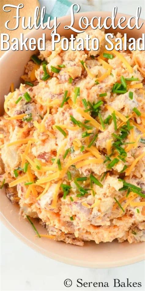 Fully Loaded Baked Potato Salad Serena Bakes Simply From Scratch