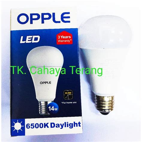 Jual Lampu Led Bulb Opple Watt Putih Shopee Indonesia