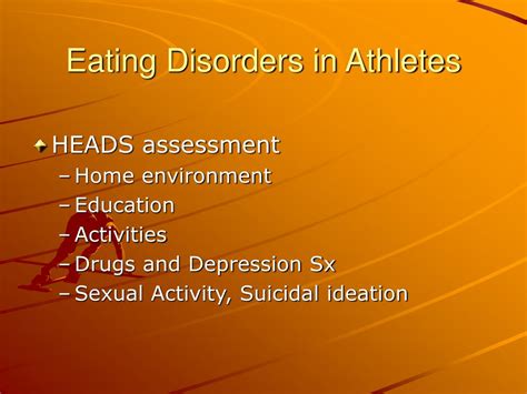 Ppt Eating Disorders In Athletes Powerpoint Presentation Free