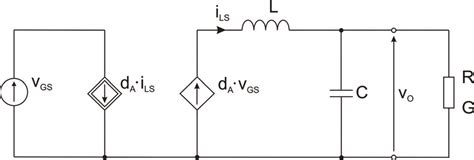 Averaged Model Of Buck Converter In Ccm In The Form Of Equivalent Circuit Download Scientific