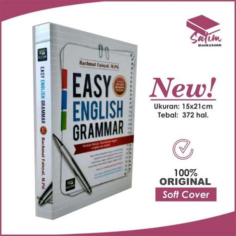 Promo EASY ENGLISH GRAMMAR PANDUAN BELAJAR BAHASA INGGRIS PENERBIT