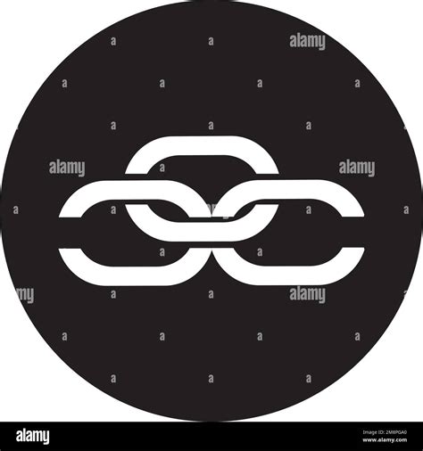 Chain Icon Logo Vector Template Stock Vector Image And Art Alamy