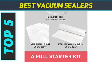 Top 5 Best Vacuum Sealers In 2023 Youtube