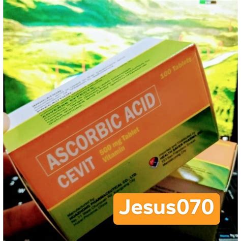 Cevit Ascorbic Acid Mg Tablet Vitamin C Tablets In A Box