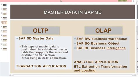 Sap Sd Master Data Youtube