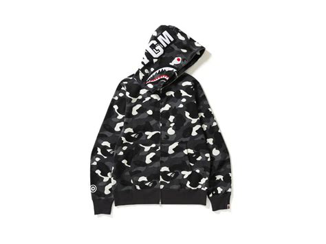 Bape Shark Wgm Hoodie Black City Camo Bank Of Hype