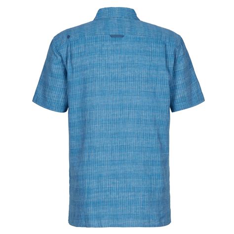 Royal Robbins Hempline Spaced S S Skjorta Tahoe Blue Naturkompaniet